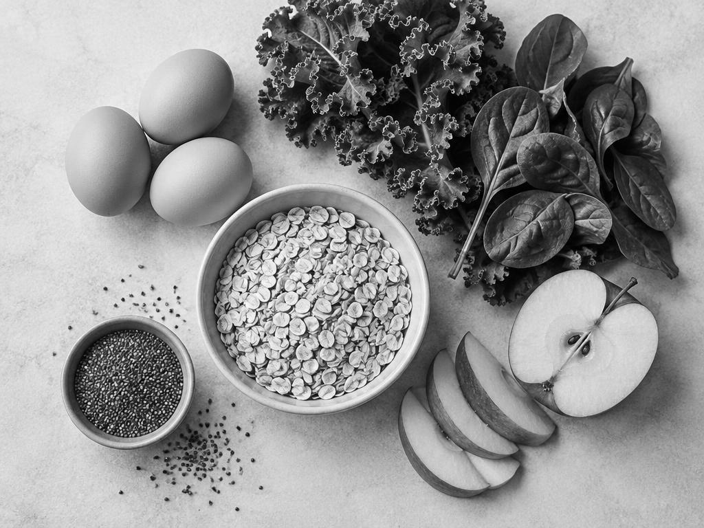 Whole food ingredients — Illustrative editorial image